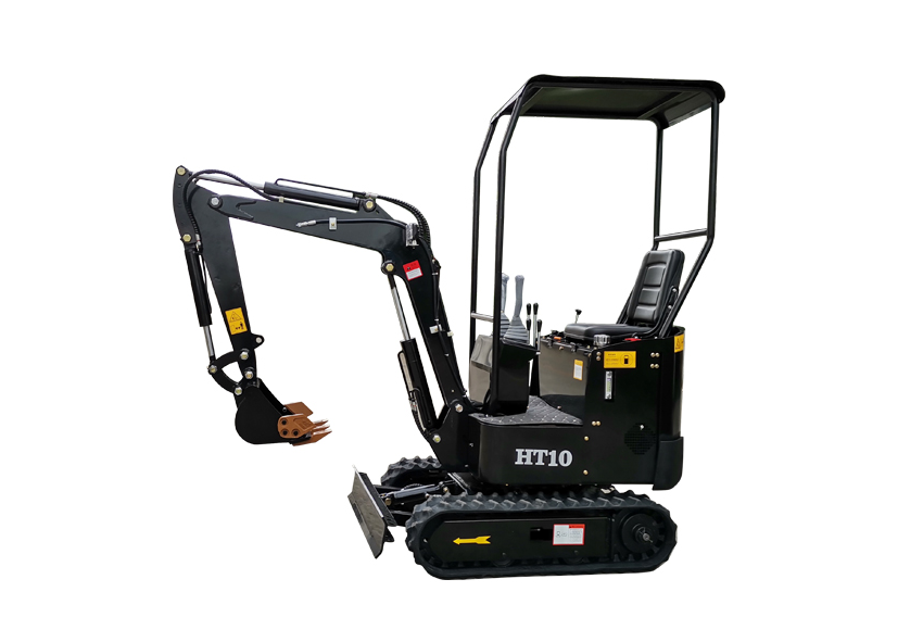 小型挖掘機作用大，工地這些活都被他承包了！