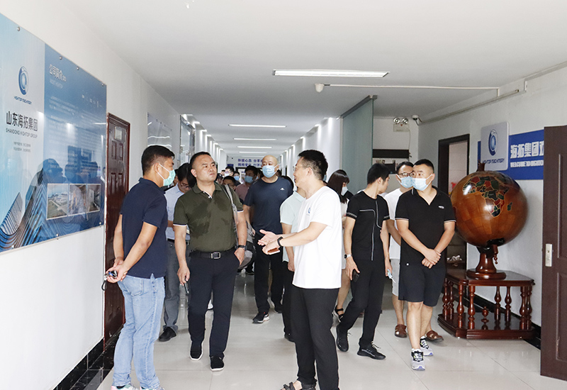 熱烈歡迎阿里巴巴尋夢之旅團隊蒞臨海拓集團參觀學(xué)習(xí)